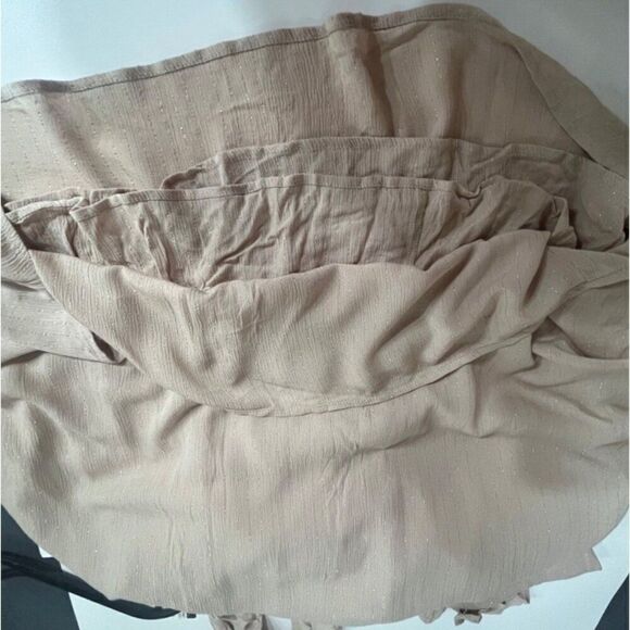 INC International Concepts Women's Metallic Dress, Toasted Twine, Sz. L - Picture 9 of 11